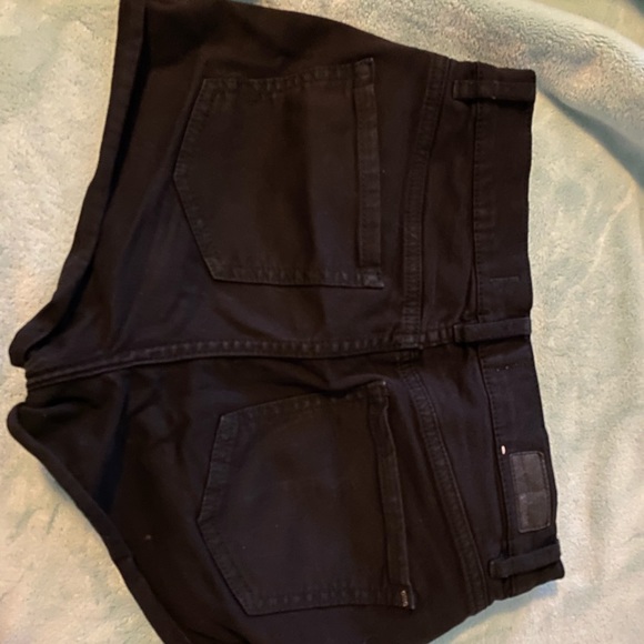 Black jeans shorts - Picture 2 of 2
